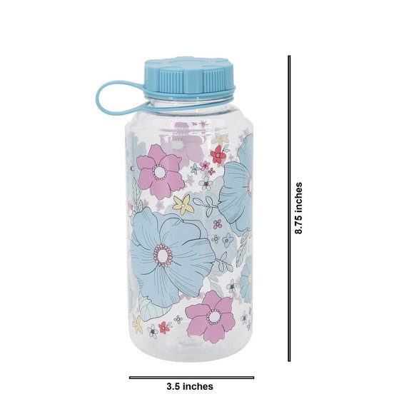 3 new 32-oz Maternity-Level Hydration Wild Sage Wide-mouth Water Bottles w/ Lids - Picture 3 of 8